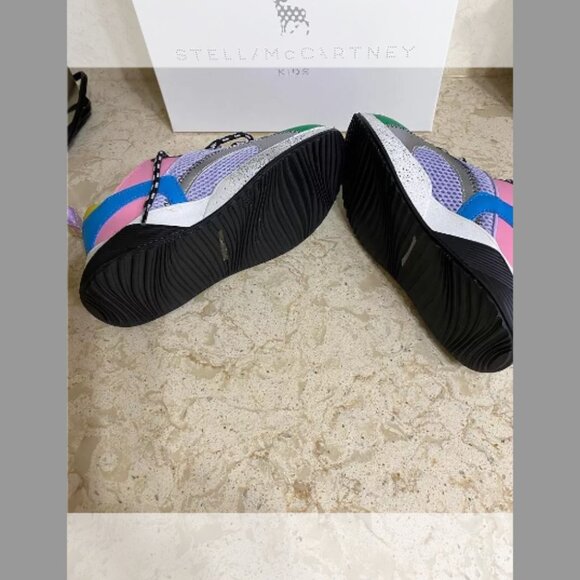 Stella McCartney NIB Kids GIRL TRAINERS (Orig. $250) w/tax (Size: 32EU (1US Kid) - Picture 4 of 4